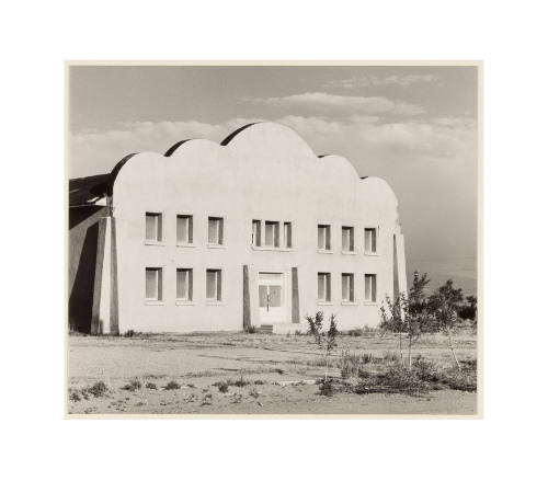 Adobe School Built Under the W.P.A., Blanca