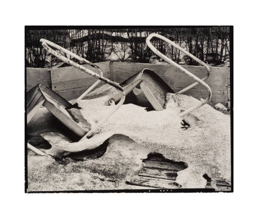 Chairs and Snow, New York