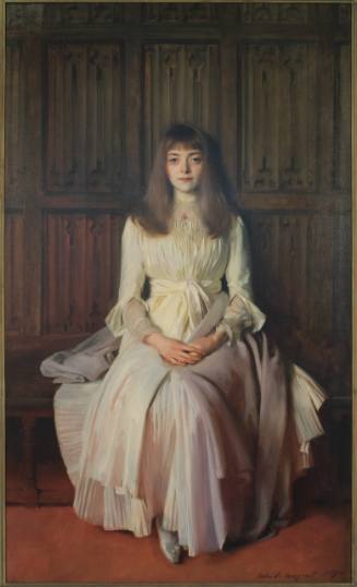 Portrait of Miss Elsie Palmer, or A Lady In White